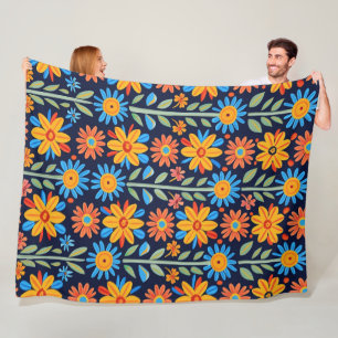 Botaniska bliss 60x80 Fleece Blanket