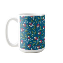 Botaniska bliss Blommigt Mugg