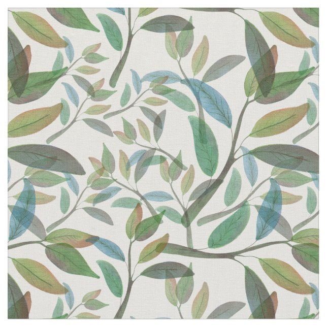 Botaniska bliss Fabric Tyg (Närbild)
