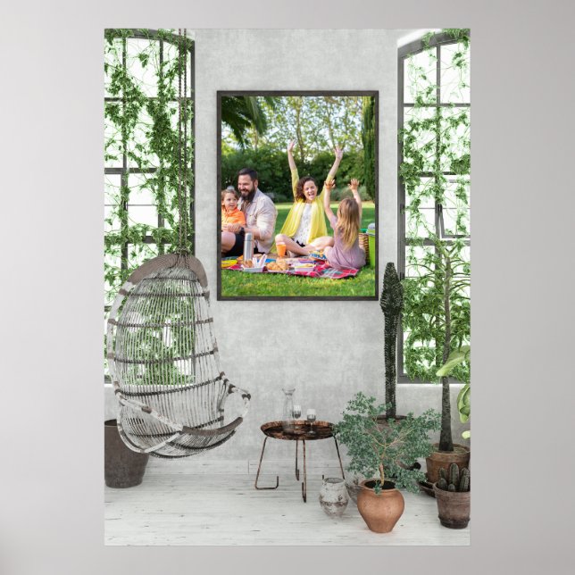 Botaniska bliss - Garden Art Poster (Framsidan)