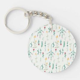 Botaniska blomman Blommigt Vår akryl