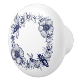 Botaniska blommor bin krans knopp