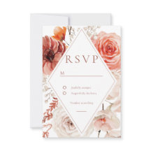 Botaniska Boho Blommigt Ram Bröllop