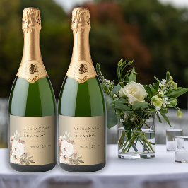 Botaniska Boho Golden Bröllop