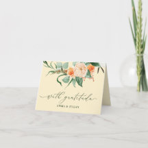 Botaniska Boho Greenery Personlig Namn Bröllop