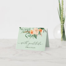 Botaniska Boho Greenery Personlig Namn Bröllop
