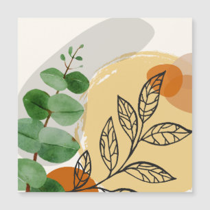 Botaniska Boho-Gröntens Orange