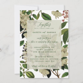 BOTANISKA BRÖLLOPSINBJUDNINGAR INBJUDNINGAR