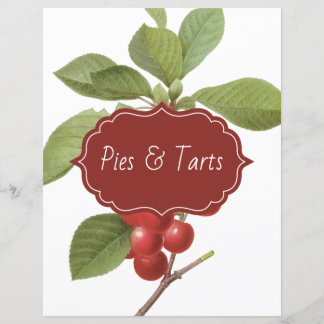 Botaniska Cherry Recipe Divider