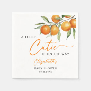 Botaniska citrusfrukter Orange Little Cutie Baby S Pappersservett