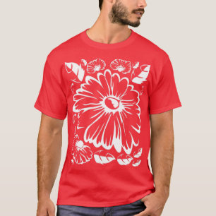 Botaniska Daisy Gardener Blommigt Natur Daisy Flo T Shirt
