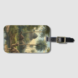 Botaniska: drunkningsolyckor i djungeln nära en fl bagagebricka