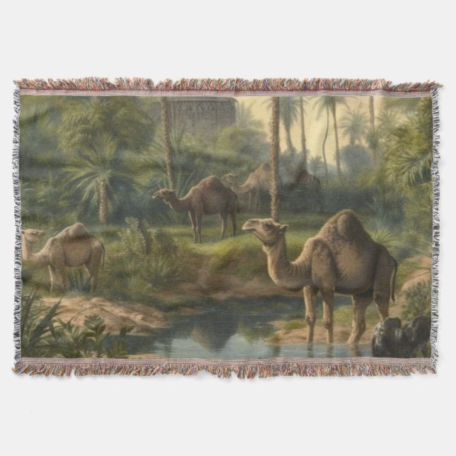 Botaniska: drunkningsolyckor i djungeln nära en fl filt (Framsidan)