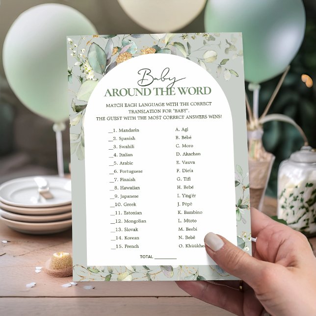 Botaniska Eucalyptus Baby Värld runt-spel (Skapare uppladdad)