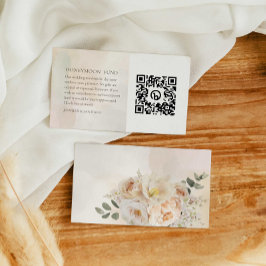 Botaniska Eucalyptus Honeymoon Fund QR-kod Tilläggskort