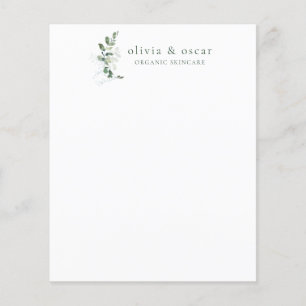 Botaniska eukalyptus minimala affärsstationer
