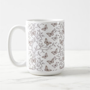Botaniska Fjärilar Mugg