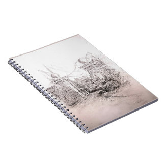 Botaniska GardenNote Bok Anteckningsbok