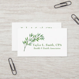 Botaniska Greenery Gren Visitkort