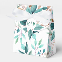 Botaniska grenar vattenfärg tema Ljus färger