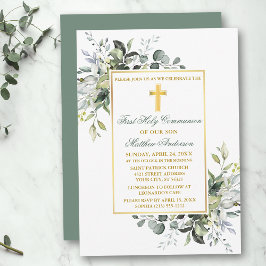 Botaniska Heligan Communion Sage Grönt Guld Inbjudningar