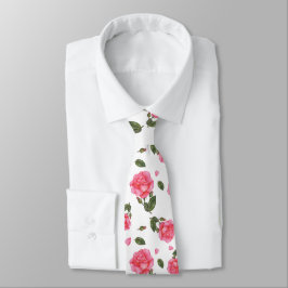 Botaniska illustrationer av shabby chic Rosa ros Slips