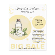 Botaniska Jasmin Essentiella Oljor Akvarell Blommi