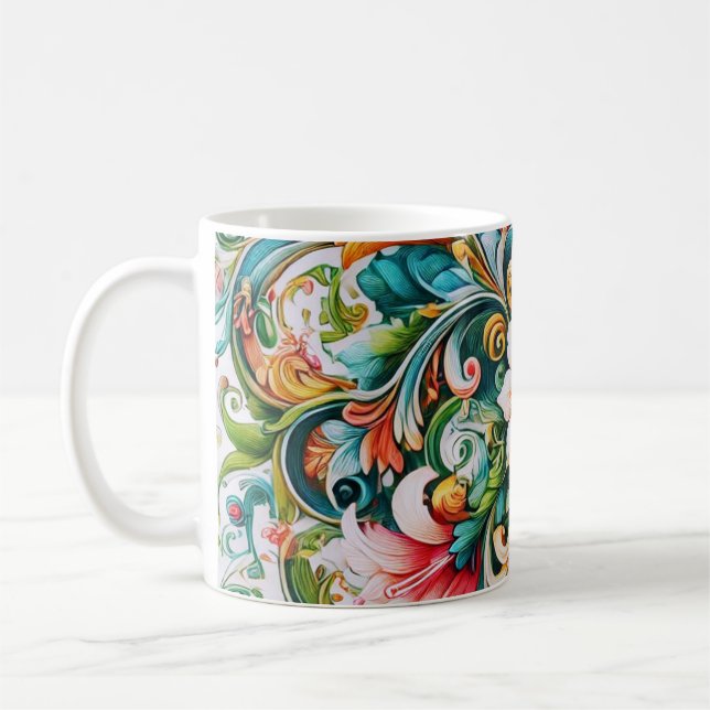 Botaniska kaffe mugg (Vänster)