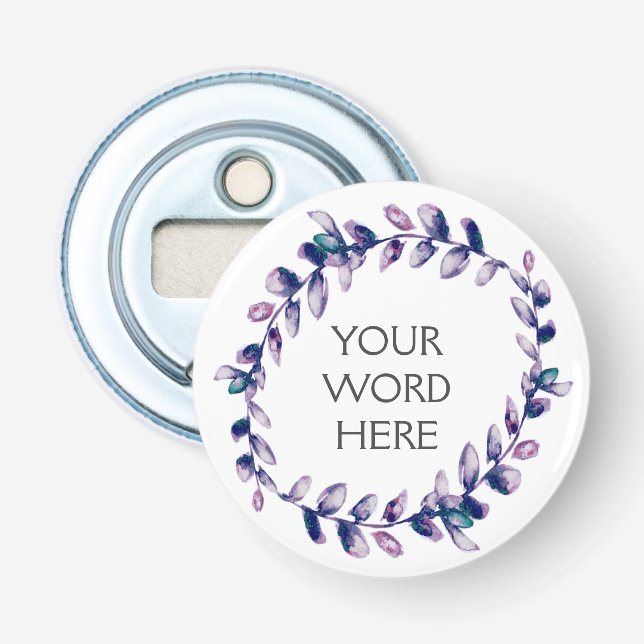 Botaniska Krona - Luna - Flasköppnare (Framsidan)