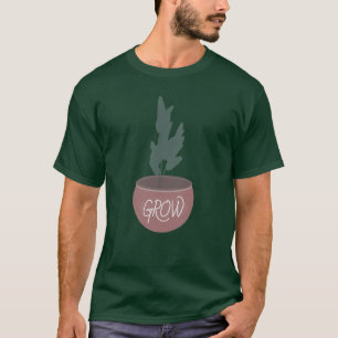 Botaniska krukväxter Kruka Grönska T Shirt