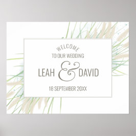 Botaniska kusten Bröllop Poster