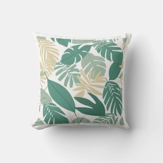 Botaniska Löven Dekorativ kudde (Framsida)
