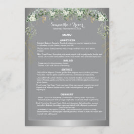 Botaniska Lustrous Dreams: en botanisk fantasy Meny