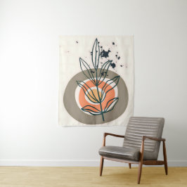 botaniska minimalis för abstrakt