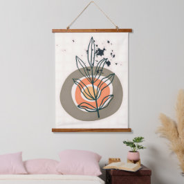 botaniska minimalis för abstrakt