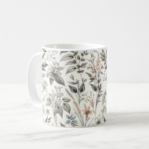 Botaniska Mönster Kaffemugg