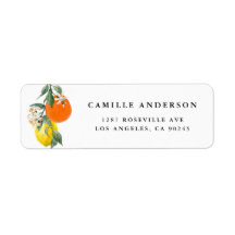 Botaniska Orangen och Lemon Garland Bröllop