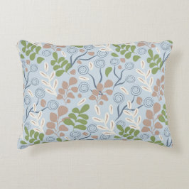 Botaniska organiska former prydnadskudde