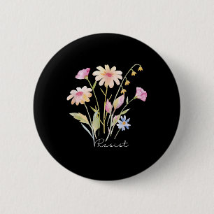 Botaniska protester mot Resisttle Subtle Anti Trum Knapp