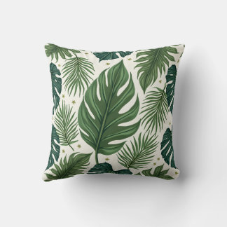 Botaniska punkten dekorativ kudde