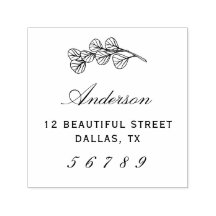 Botaniska Returadressen Namn Eucalyptus Greenery