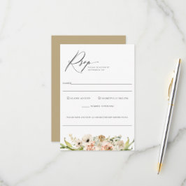 Botaniska skogens Blommigt Bröllop Livsmedelsaller OSA Kort