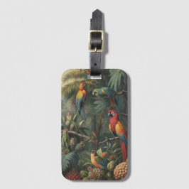 Botaniska stadier av morötter och ananas bagagebricka