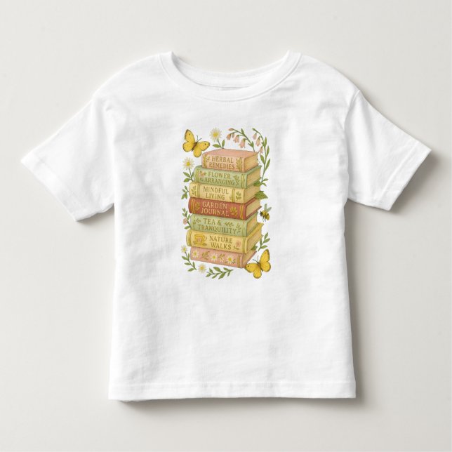 Botaniska stationen i Bok och Älskare T Shirt (Framsida)