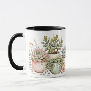 Botaniska Sukkulenter "Aloe You Vera Mycket" Mugg