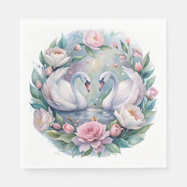 Botaniska Svan Napkins Pappersservett