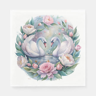 Botaniska Svan Napkins Pappersservett