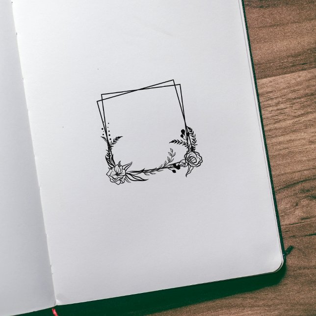 Botaniska torvblommor, Journal Ram Stämpel (Skapare uppladdad)