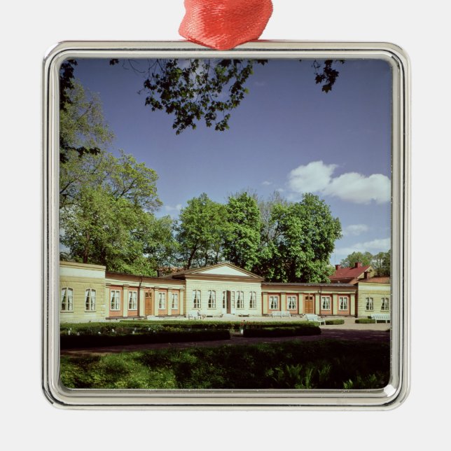 Botaniska trädgårdar julgransprydnad metall (Framsidan)