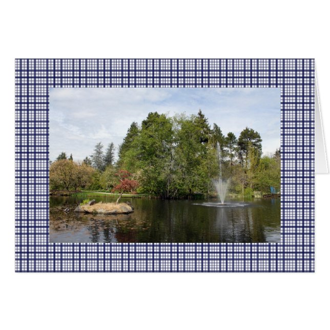 botaniska trädgårdar och planteringar 2 hälsningskort (Framsidan Horizontal)